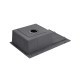 Кухонна мийка Kroner KRP Schwarze - 7849LHM PVD (3,0/1,0 мм) CV025278