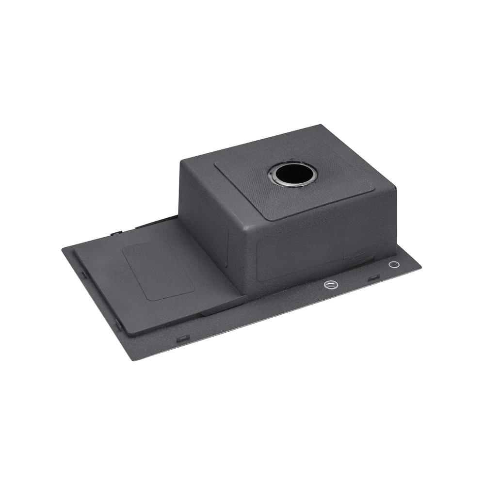 Кухонна мийка Kroner KRP Schwarze - 7849RHM PVD (3,0/1,0 мм) CV025279