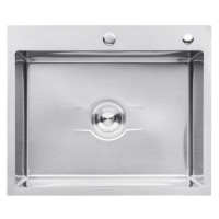 Кухонная мойка Kroner KRP Derby - 6050HM Brush (2,5/0,5 мм) (CV027237)