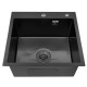 Кухонная мойка Kroner KRP Derby - 5050HM PVD (2,5/0,5 мм) (CV027240)
