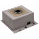 Кухонная мойка Kroner KRP Derby - 5050HM PVD (2,5/0,5 мм) (CV027240)