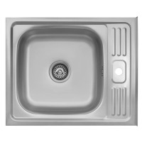 Кухонна мийка Kroner KRP Satin - 6050 (0.6 мм) (CV031911)