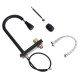 Кухонна мийка Kroner KRP Schwarze - SET7546HM PVD (3.0/0.7 мм) (CV032277)