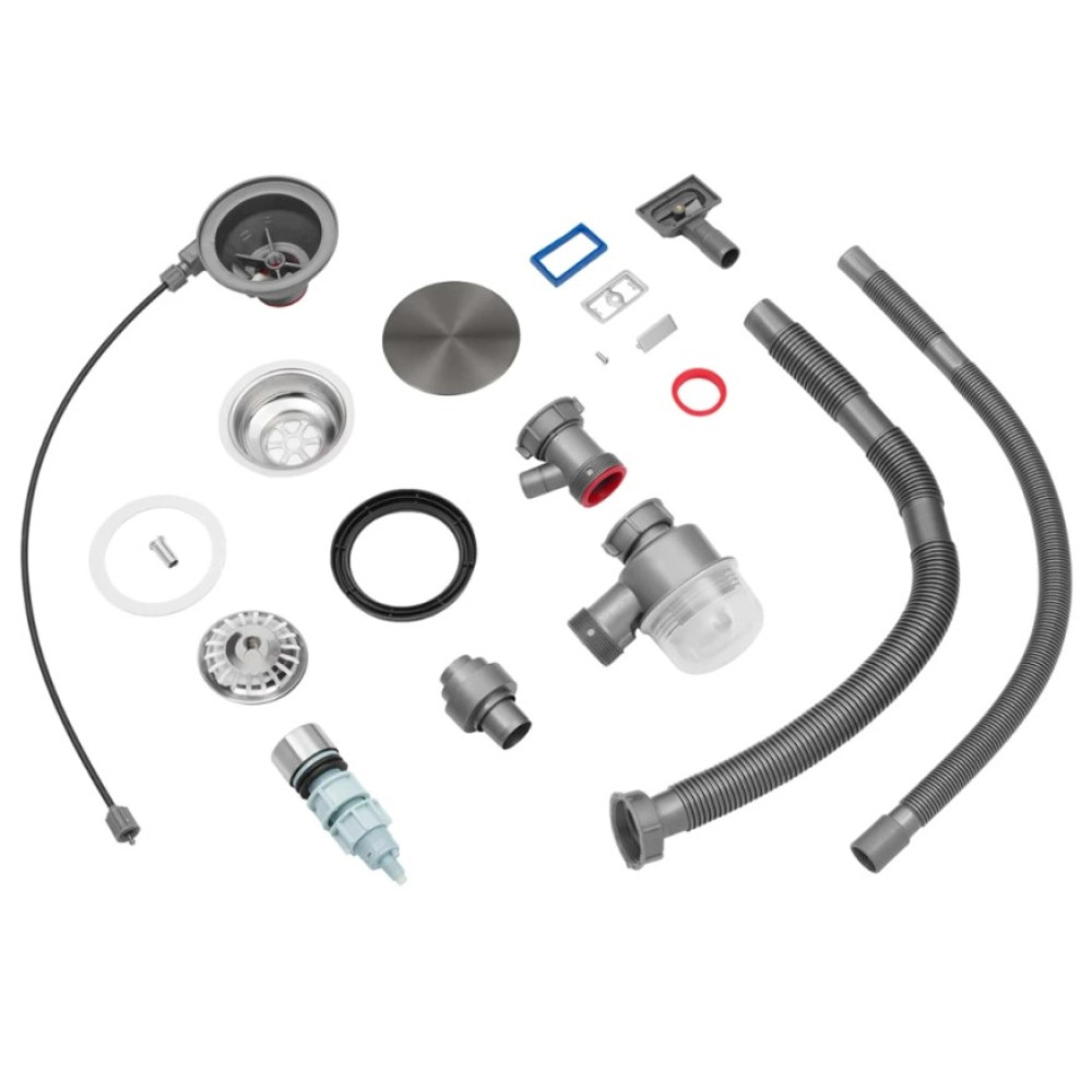 Кухонная мойка Kroner KRP Schwarze - SET7546ARTHM PVD (3.0/0.8 мм) (CV033375)