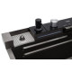 Кухонная мойка Kroner KRP Schwarze - SET7546ARTHM PVD (3.0/0.8 мм) (CV033375)