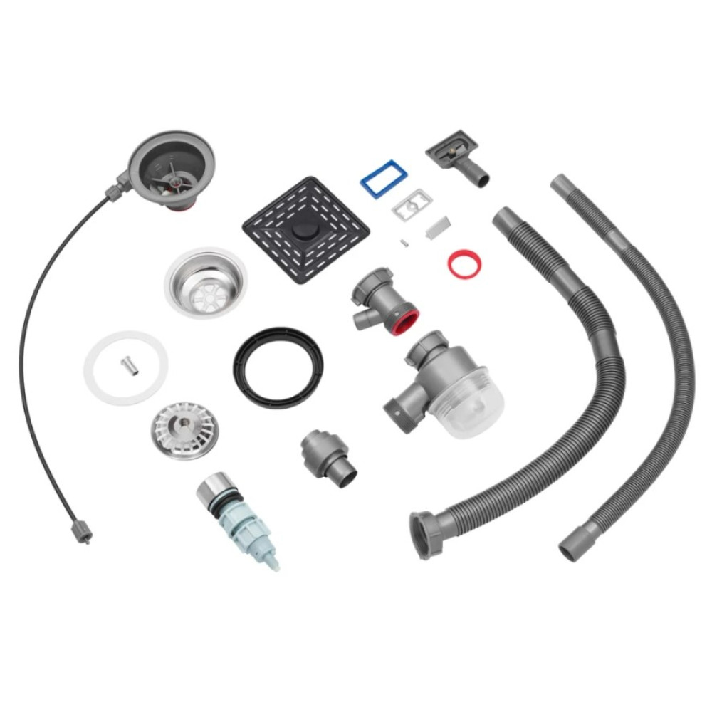 Кухонна мийка Kroner KRP Schwarze - SET7545HM PVD (3.0/0.8 мм) (CV033382)