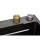 Кухонна мийка Kroner KRP Schwarze - SET7545HM PVD (3.0/0.8 мм) (CV033382)