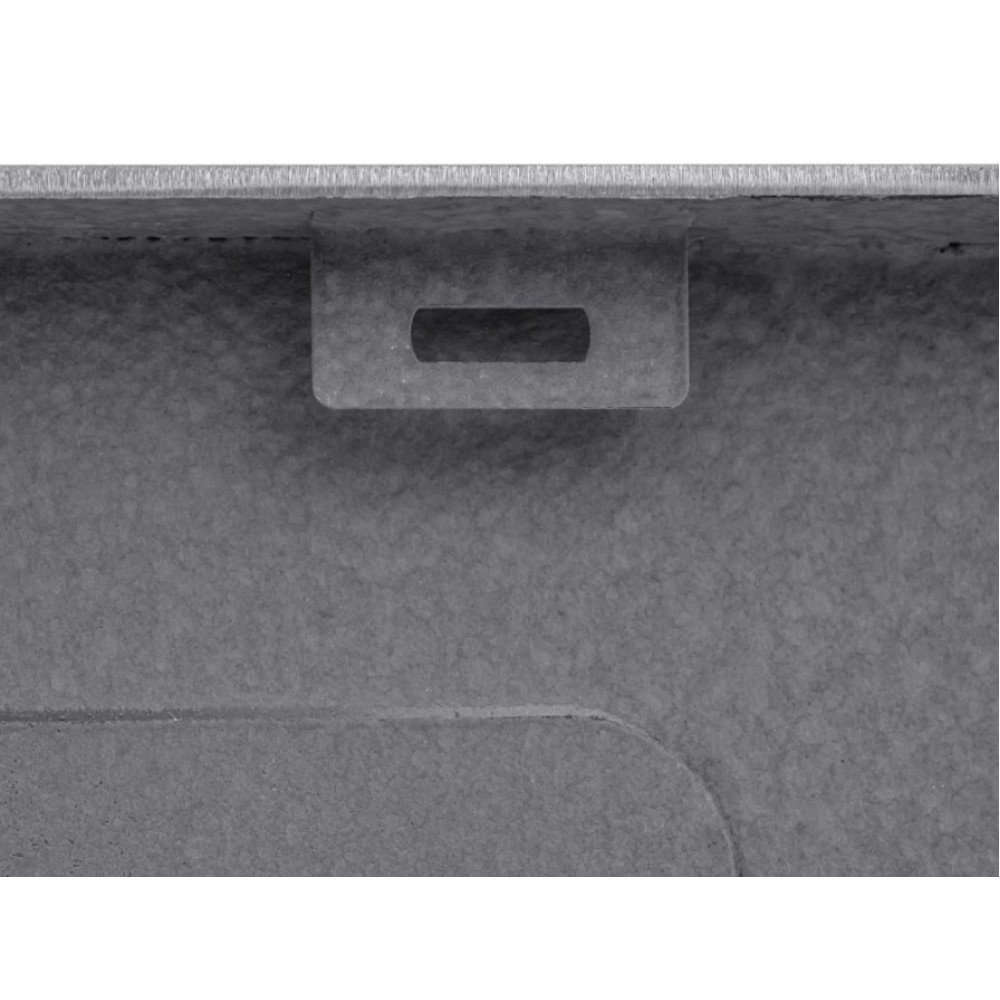 Кухонна мийка Kroner KRP KRP Schwarze - SET7545NB PVD (3.0/0.8 мм) (CV033805)