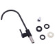 Кухонна мийка Kroner KRP KRP Schwarze - SET7545NB PVD (3.0/0.8 мм) (CV033805)