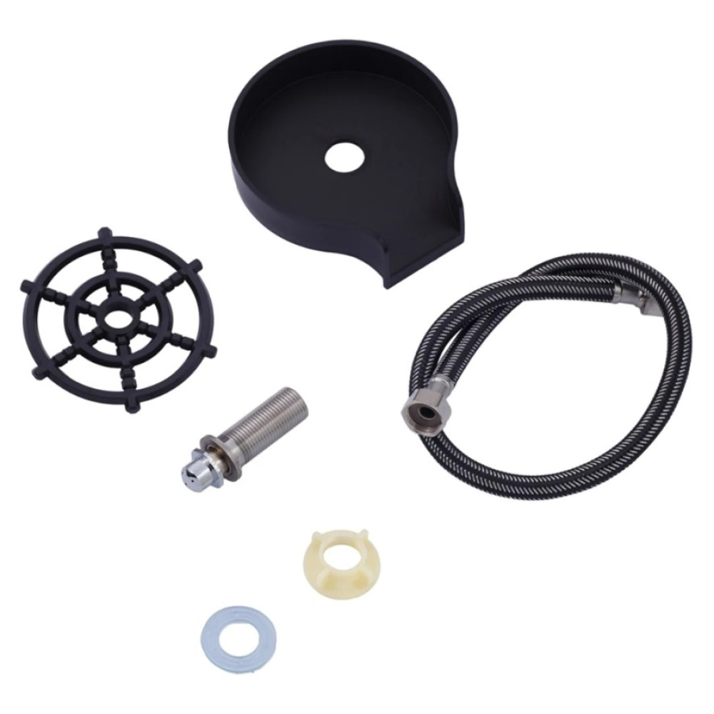 Кухонна мийка Kroner KRP KRP Schwarze - SET7545NB PVD (3.0/0.8 мм) (CV033805)