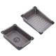 Кухонна мийка Kroner KRP Schwarze - SET7545NG PVD (3.0/0.8 мм) (CV033806)