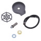 Кухонна мийка Kroner KRP Schwarze - SET7545NG PVD (3.0/0.8 мм) (CV033806)