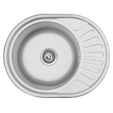 Кухонная мойка Kroner KRP Satin - 5745 (0,8 мм) (CV022775)
