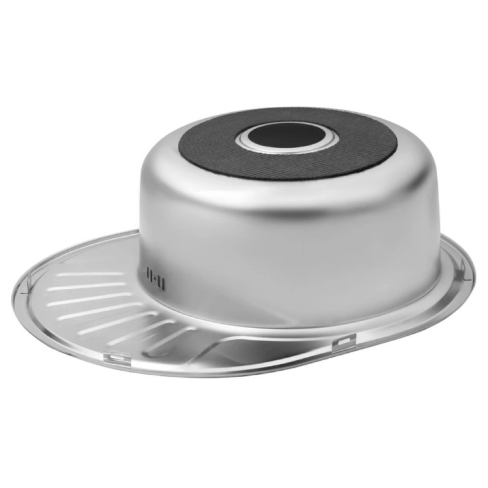 Кухонна мийка Kroner KRP Satin - 5745 (0,8 мм) CV022775