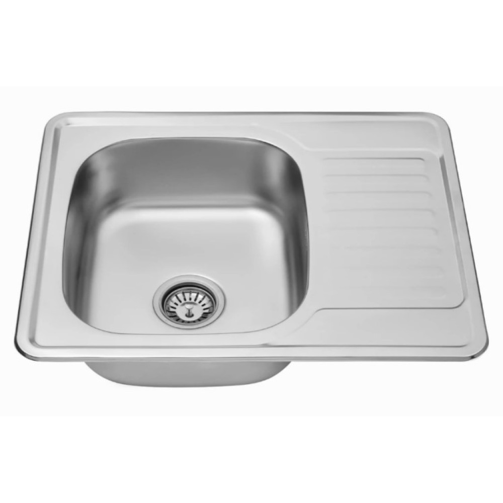 Кухонна мийка Kroner KRP Satin - 6350 (0,8 мм) CV022779