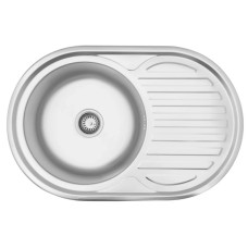 Кухонная мойка Kroner KRP Satin - 7750 (0,8 мм) (CV022788)
