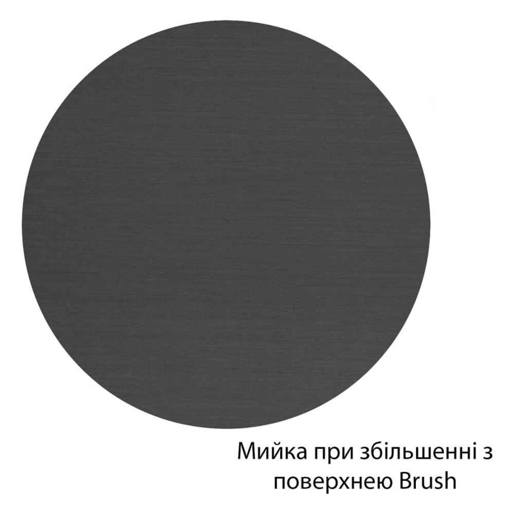 Кухонная мойка Kroner KRP PVD Schwarze - 4050HM (3,0/1,0 мм) (CV035374)