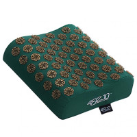Подушка акупунктурна 4FIZJO Ergo Аплікатор Кузнєцова 4FJ0419 Navy Green/Gold (P-5907739316912)