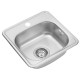 Кухонна мийка Kroner KRP Satin - 3838 (0,6 мм) CV022756