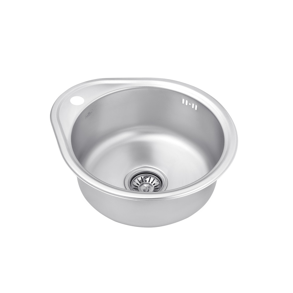 Кухонная мойка Kroner KRP Satin - 4843 (0,8 мм) CV022757