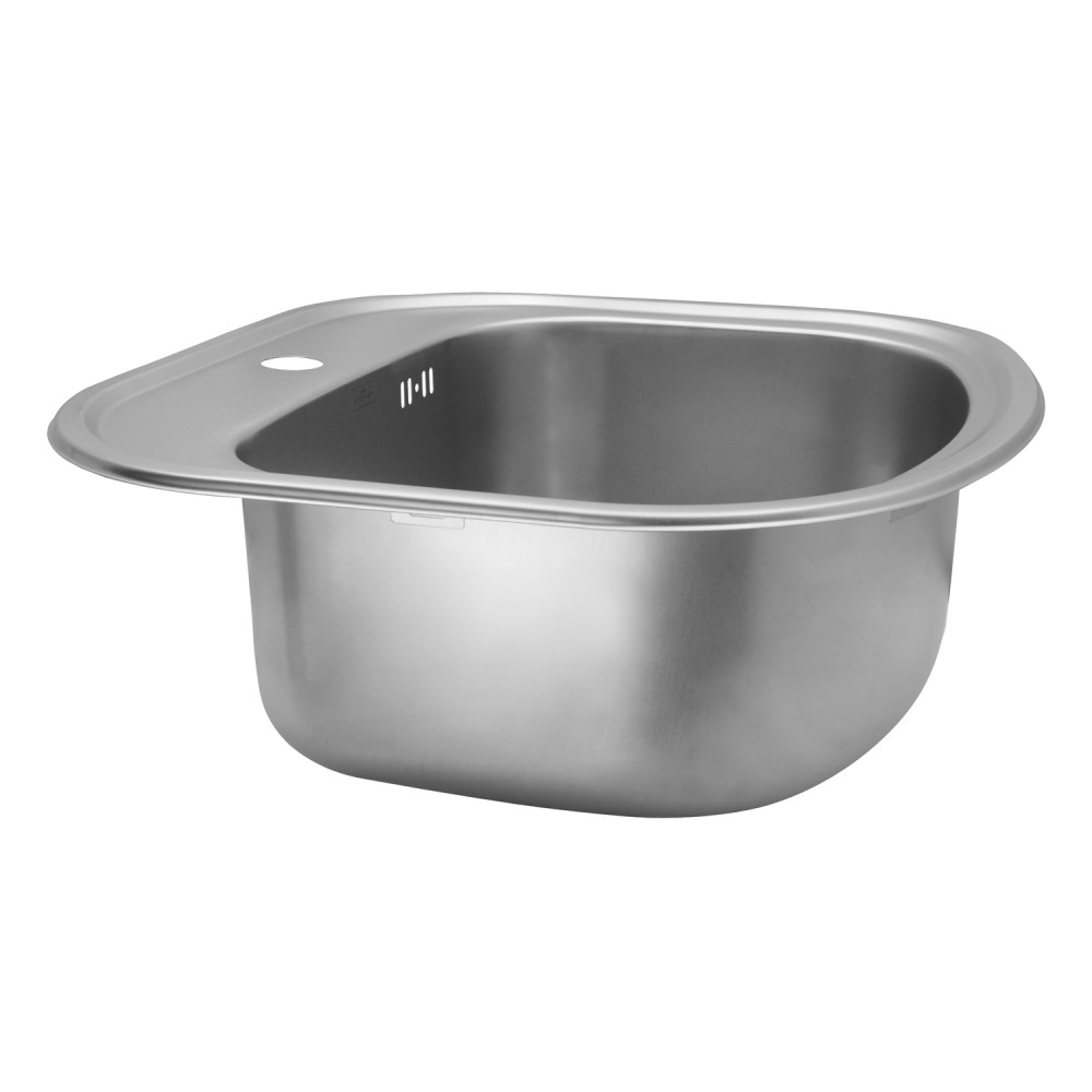 Кухонна мийка Kroner KRP Satin - 4749 (0,8 мм) CV022758