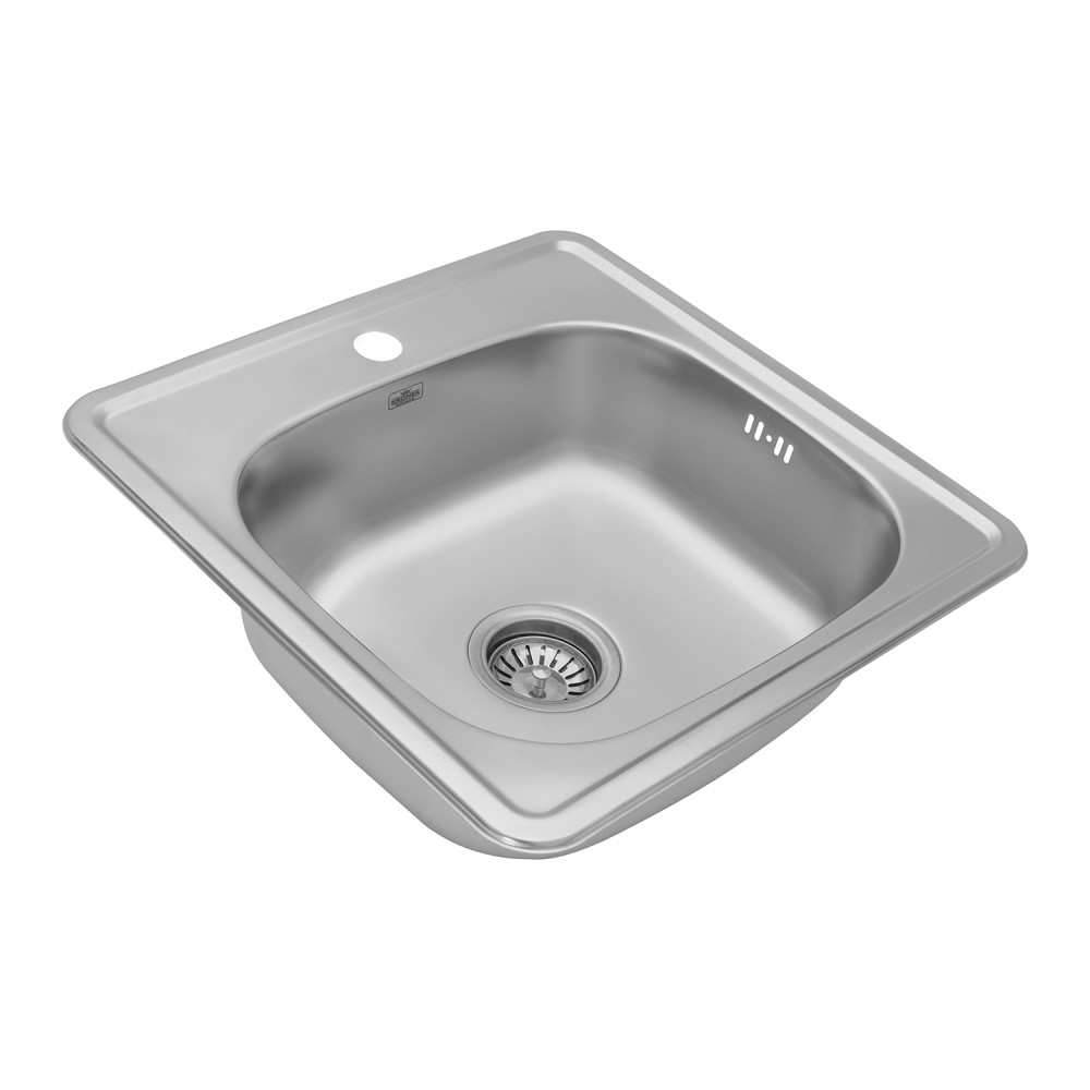 Кухонна мийка Kroner KRP Satin - 4848 (0,6 мм) CV022759