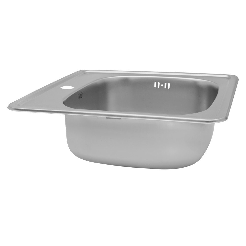 Кухонна мийка Kroner KRP Satin - 4848 (0,6 мм) CV022759