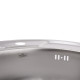 Кухонная мойка Kroner KRP Satin - 490 (0,6 мм) CV022764
