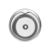 Кухонная мойка Kroner KRP Satin - 510 (0,6 мм) (CV022769)