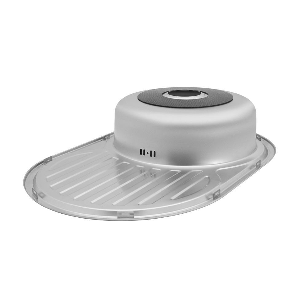 Кухонна мийка Kroner KRP Satin - 7750 (0,6 мм) CV022787