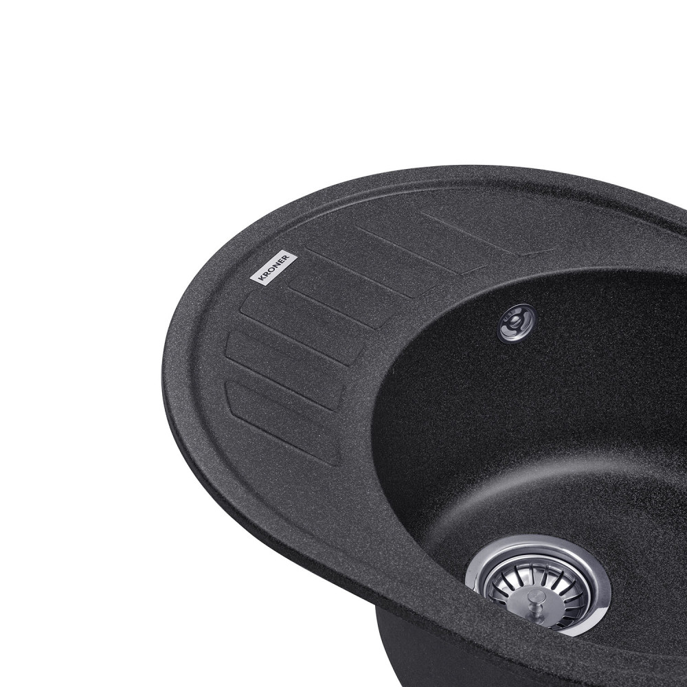 Кухонна мийка Kroner KRP Komposit GRB - 6250 CV027416