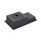 Кухонна мийка Kroner KRP PVD Schwarze - 7848LHM (3,0/1,0 мм) CV030023