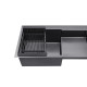 Кухонна мийка Kroner KRP PVD Schwarze - 7848LHM (3,0/1,0 мм) CV030023