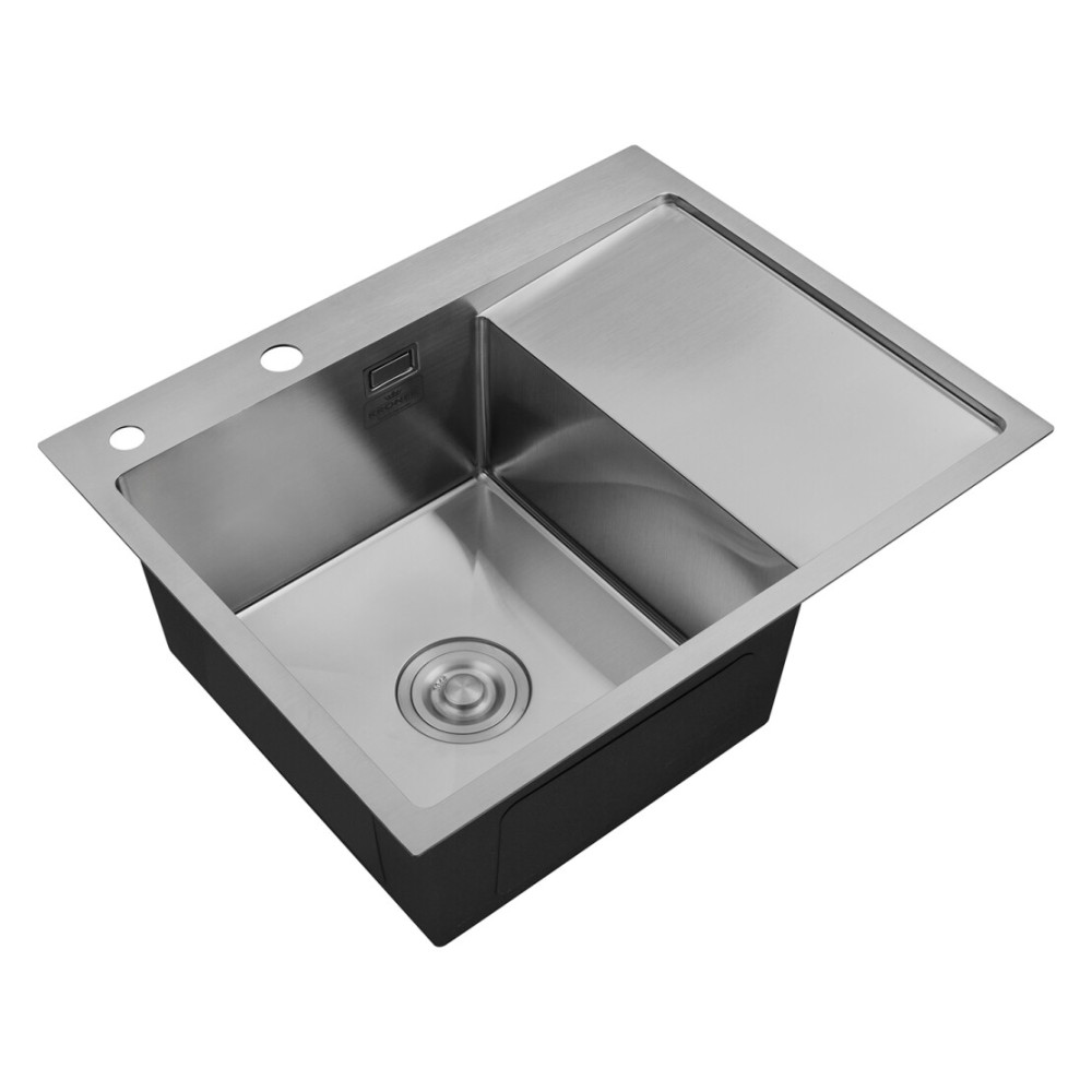 Кухонная мойка Kroner KRP Gebürstet - 6350LHM (3.0/1.0 мм) (CV031320)