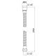 Шланг для душа Kroner KRM - C604 200 см (CV023621)