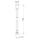 Шланг для душа Kroner KRM - GRP608 Anti-Twist 120 см (CV036079)
