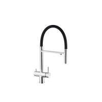 Смеситель для кухни Kroner KRM Edelstahl Klassisch - ESG03815BLK (CV027933)
