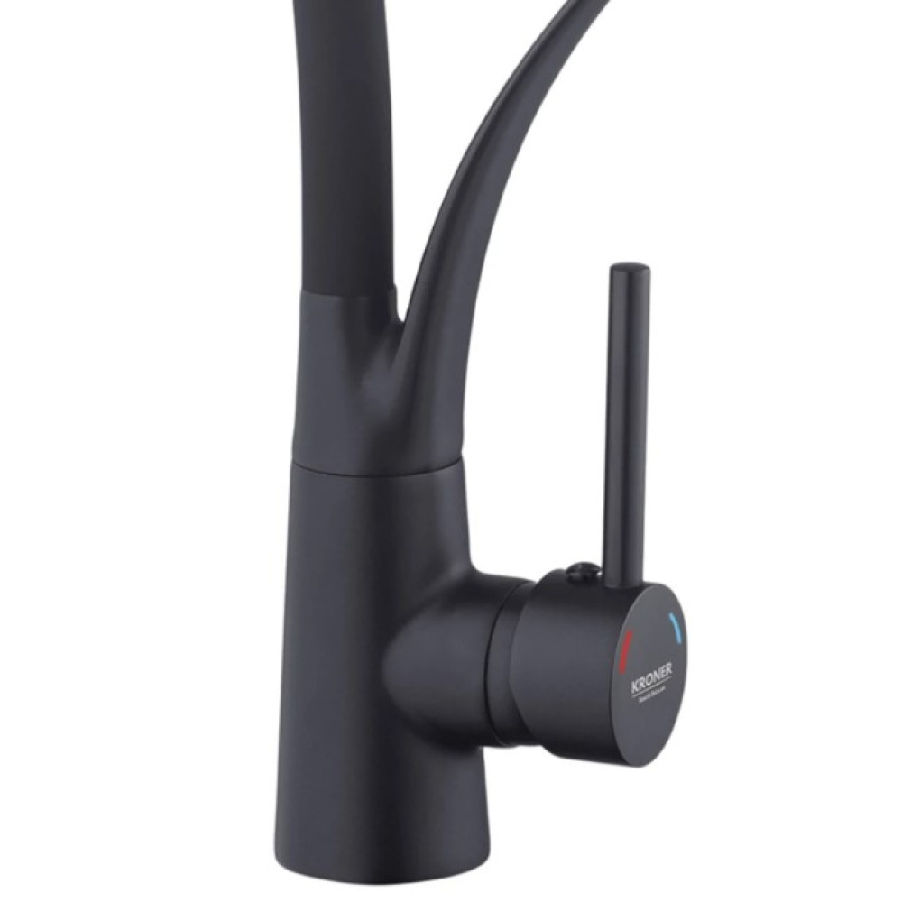 Змішувач для кухні Kroner KRP Ersel - SCH03393BLK