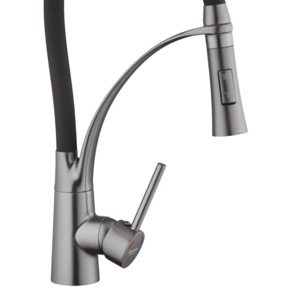 Змішувач для кухні Kroner KRP Ersel - GRP03393BLK