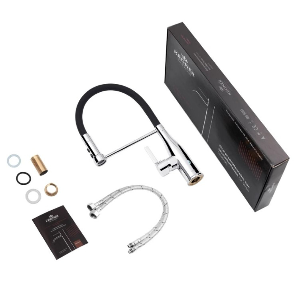 Змішувач для кухні Kroner KRP Ersel - C03111BLK