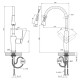 Змішувач для кухні Kroner KRP Makon - GRP030-T