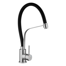 Смеситель для кухни Kroner KRP Edelstahl Klassisch - ESG03593BLK (CV035453)