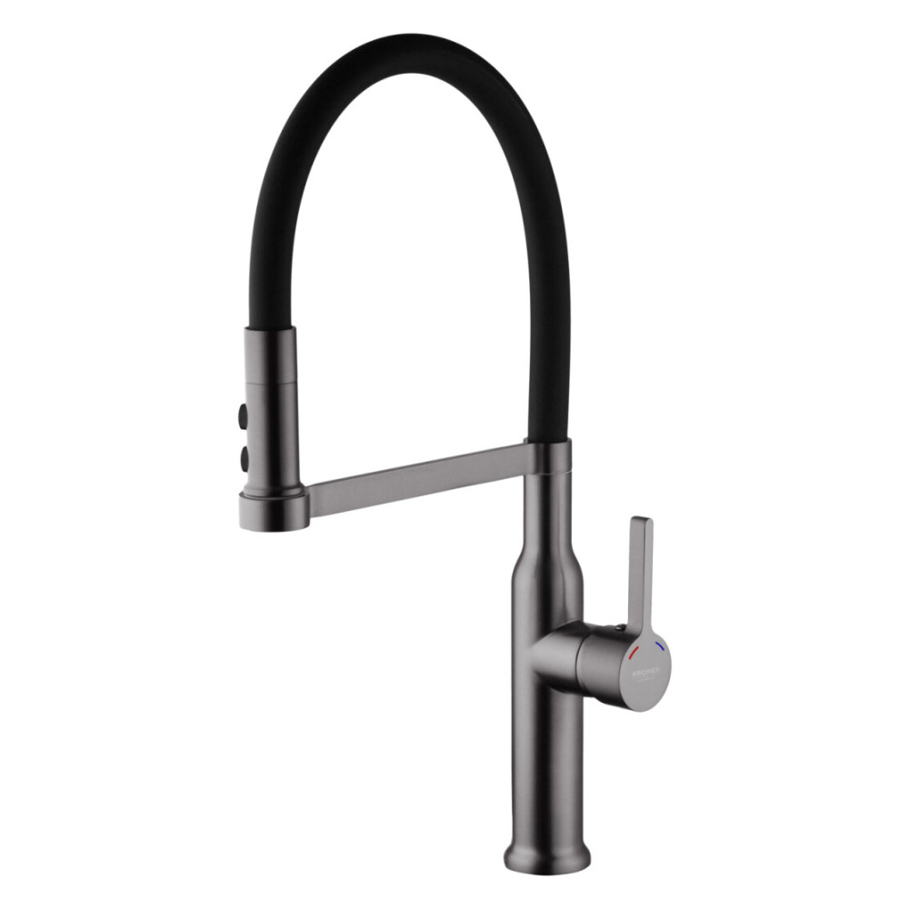 Смеситель для кухни Kroner KRP Ersel - GRP03112BLK (CV035579)