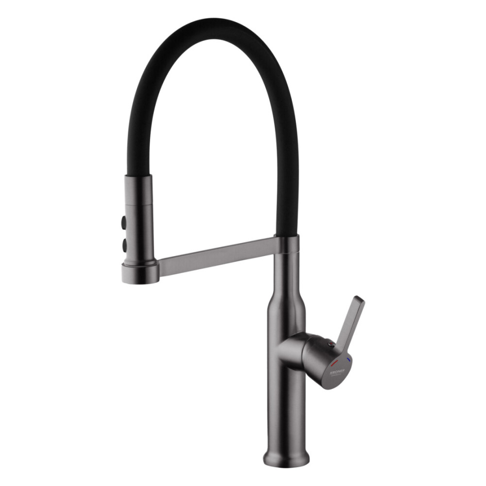 Смеситель для кухни Kroner KRP Ersel - GRP03112BLK (CV035579)