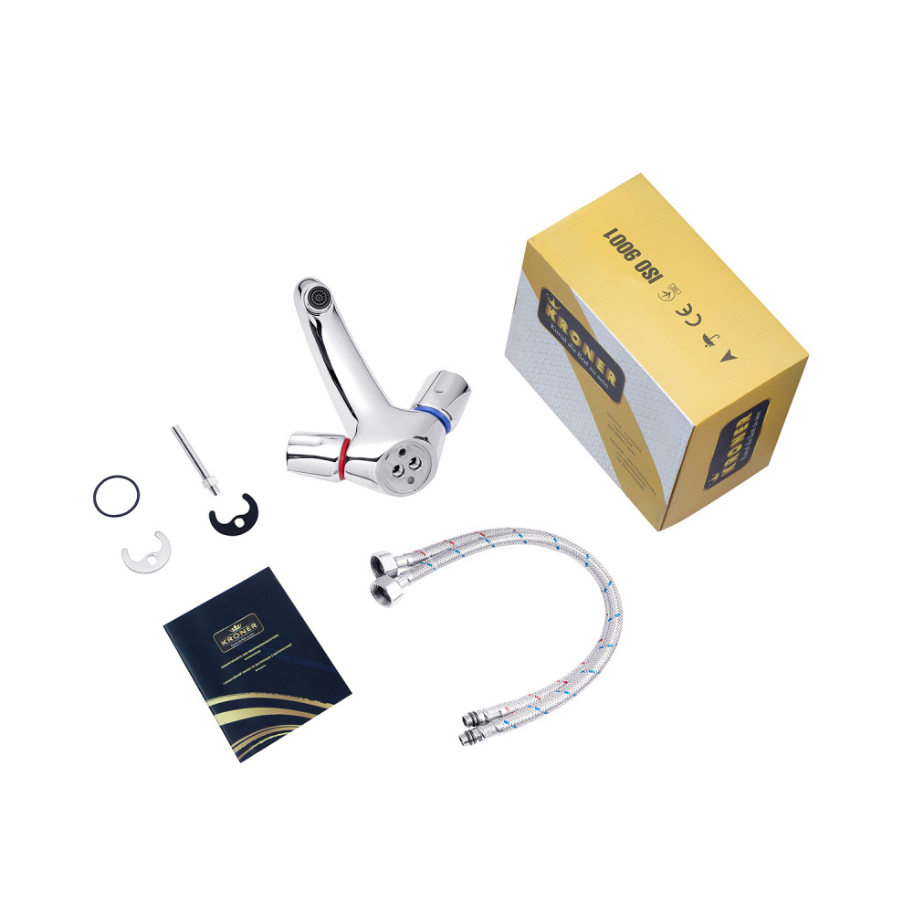 Змішувач для раковини Kroner KRM Regen - C010 CV017351