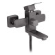 Смеситель для ванны Kroner KRP Edelstahl Kubus - PVD060 (CV035907)
