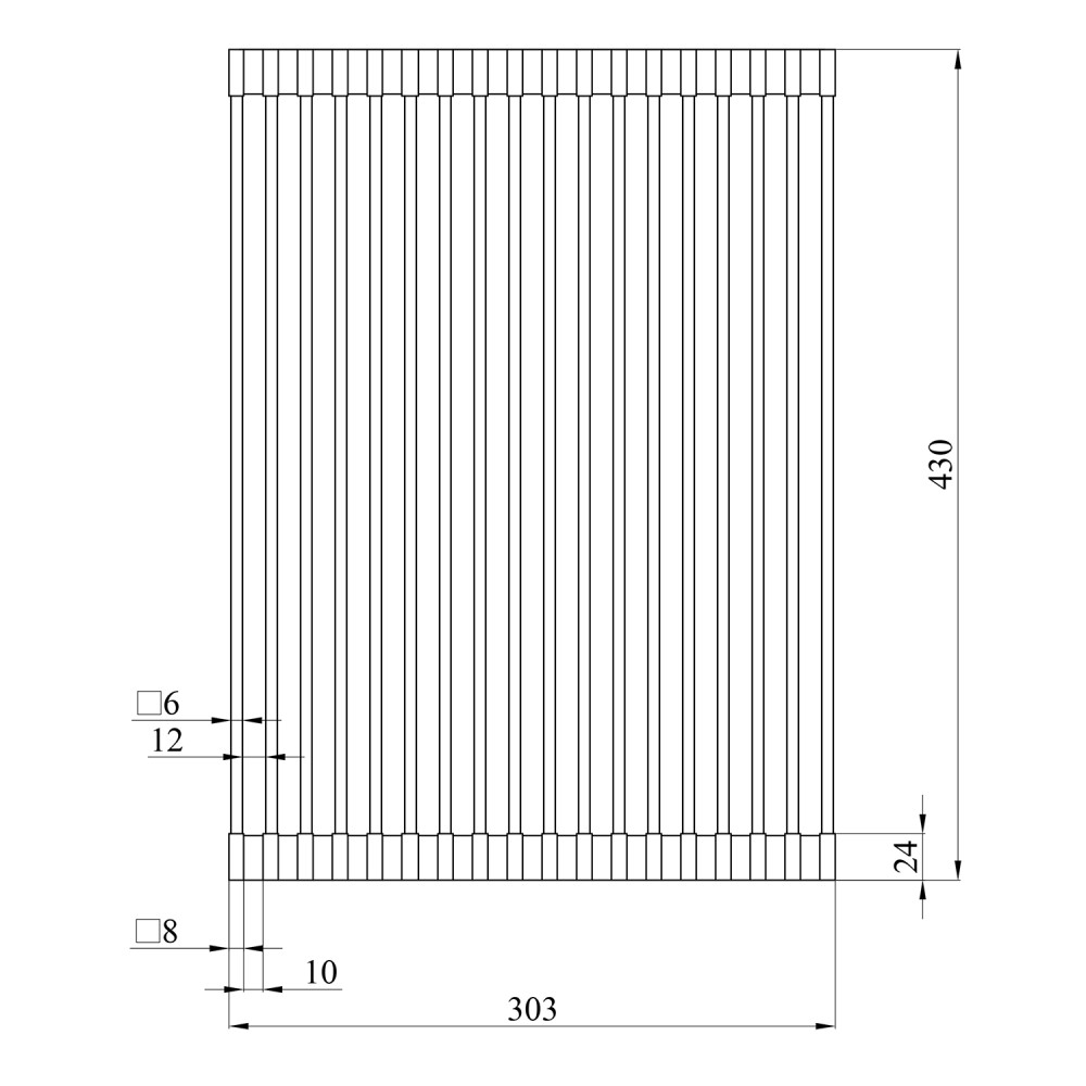 Сушилка для посуды Kroner KRP Matte - GRA4331-1 CV028241
