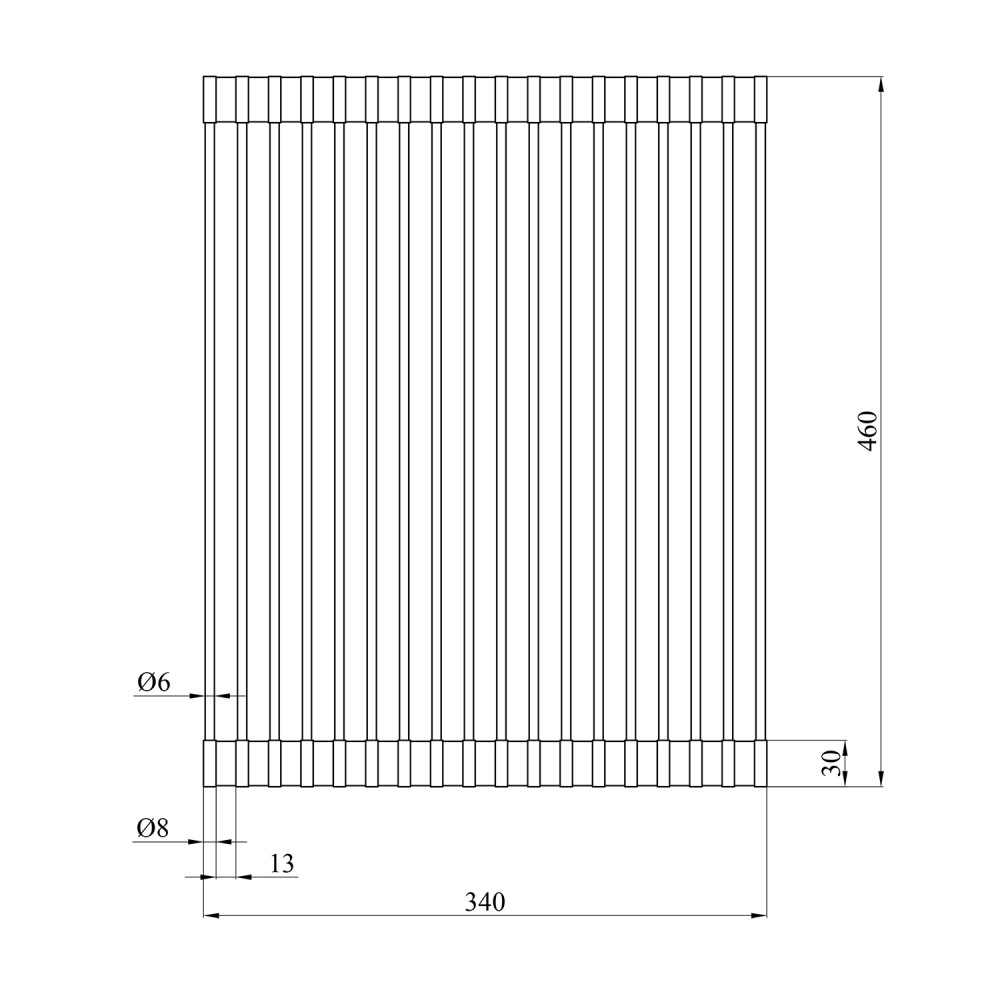 Сушарка для посуду Kroner KRP Matte - SCH4333-2 CV028242