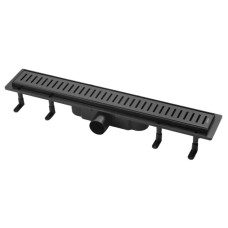 Линейный трап Kroner KRP Harz SCH60 Sektion Schwarz с сухим затвором (CV029588)