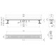 Линейный трап Kroner KRP Eifel W80 Welle с сухим затвором (CV034164)